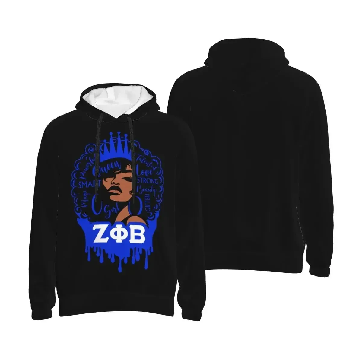 

Zeta Phi Beta ZPB Sorority Men's Pullover Hoodie Casual Hooded Sweatshirt Best Hoodies Sportswear Tracksuit with Pocket