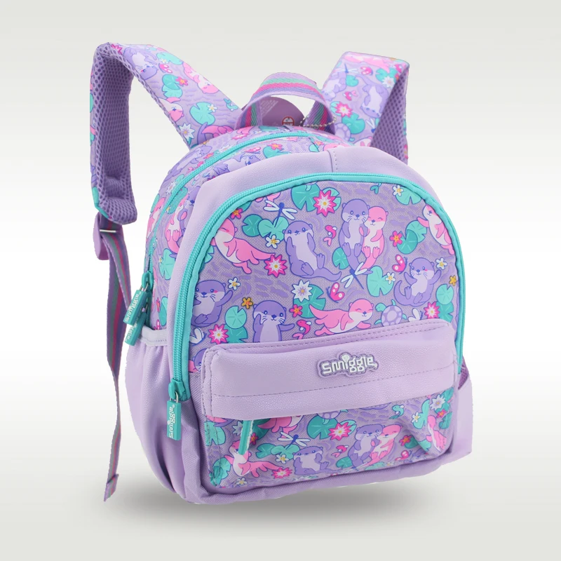 children's schoolbag girls backpack Purple hamster cool kawaii 11 inch 1-3 years old