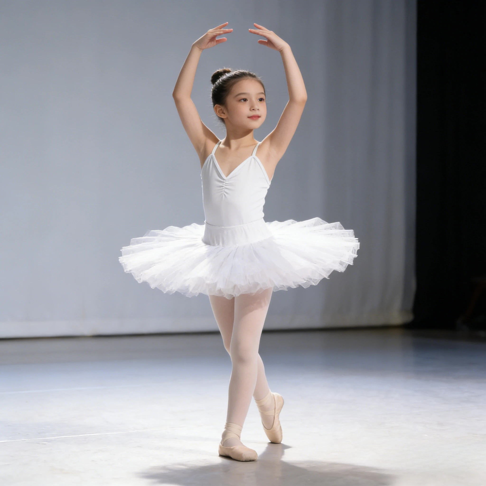 

Юбка-пачка Little Swan из фатина для балета, простая детская танцевальная одежда для тренировок, туту для взрослых для сценических выступлений, танцевальный костюм