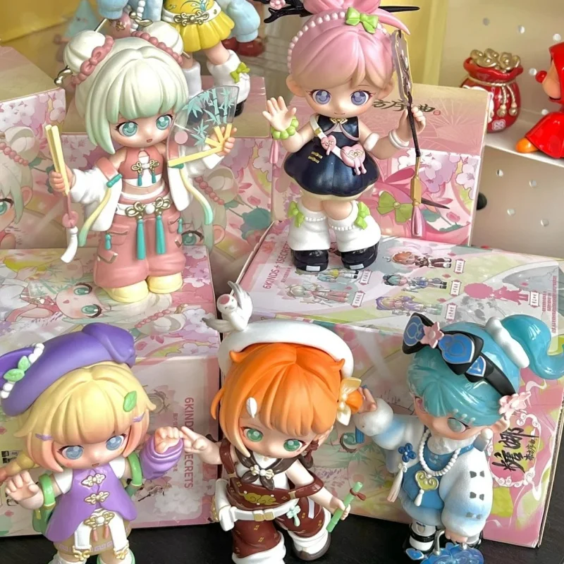 

Simontoys Teennar Eastern Prelude Series Blind Box 15cm Anime Mystery Box Dolls Kawaii Cartoon Action Figure Ornaments Toys Gift