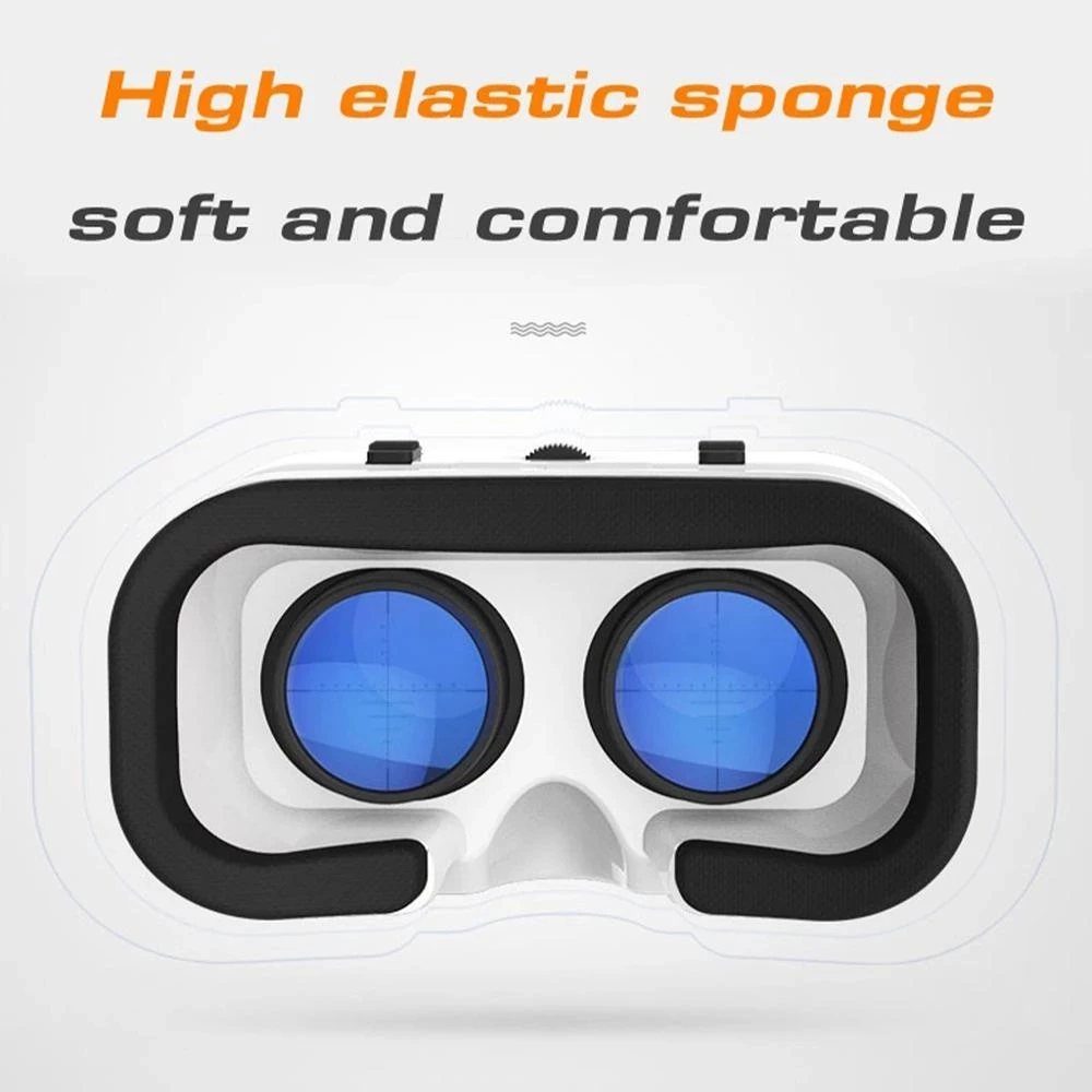 Shinecon 3D VR Glasses Virtual Reality Viar Goggles Headset Devices Smart Helmet Lenses For Cell Phone Mobile Smartphones Viewer - Image 4
