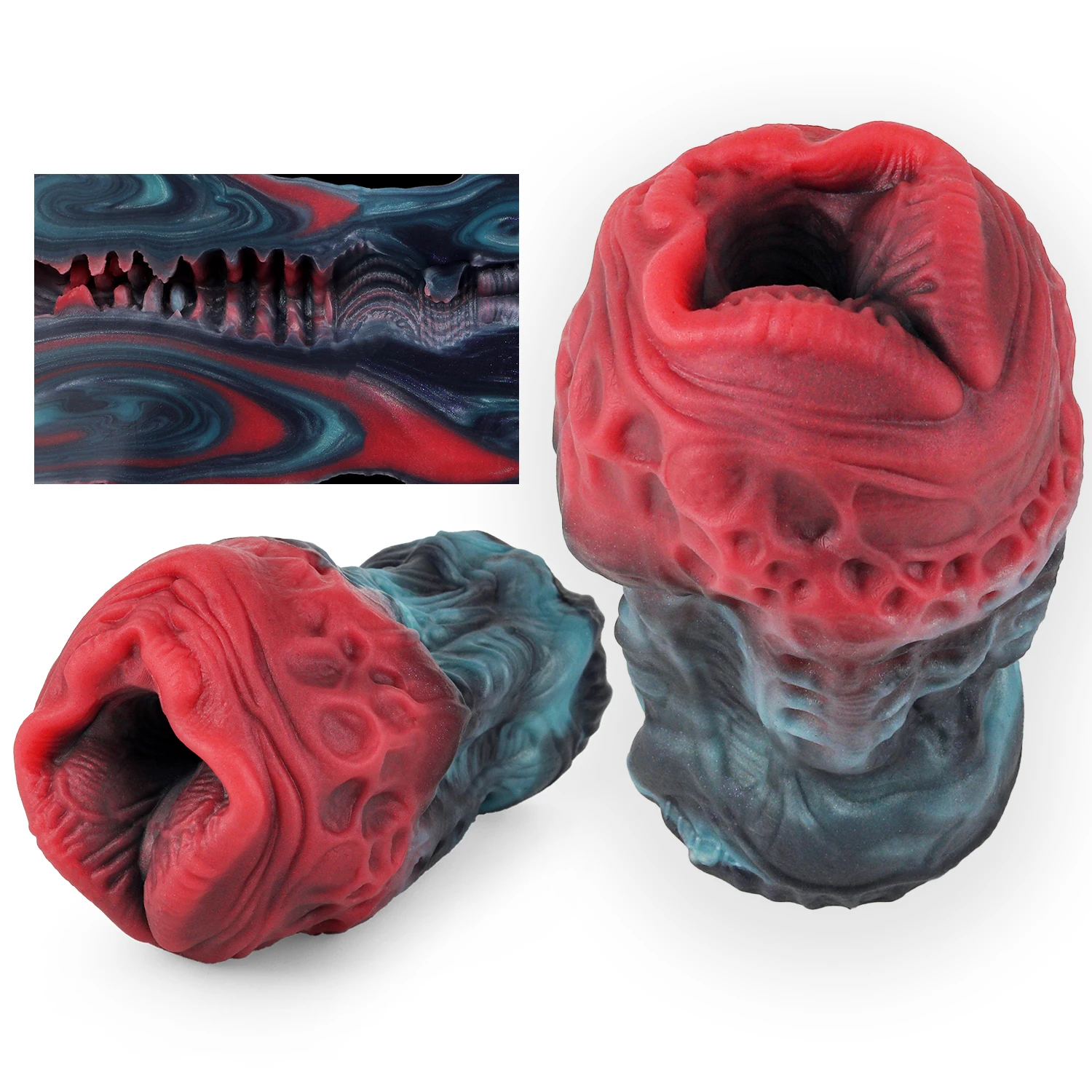 NNSX Monster Pocket Pussy Sex Toys for Men 3D Textured Male Masturbator Realistic Vagina Tight Anus Onhole Adult Toy 18+
