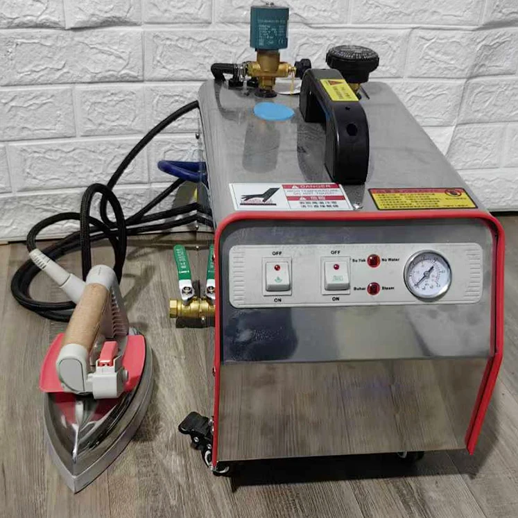 

Gold Seller CP-8S Industrial Iron Steam Boiler with Motor and Engine 3KW Heating Power 220V/110V Voltage