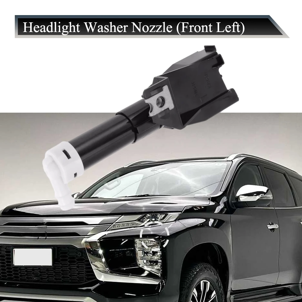 

Headlight Washer Nozzle For Mitsubishi Pajero Shogun V87 V93 V96 V97 2006-2019 8264A026 8264A025 MR339968 ﻿