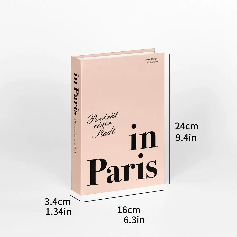 

Creative Artistic Simulated Books Fashion Handmade Fake Books Nordic Style Book Model Coffee Shop