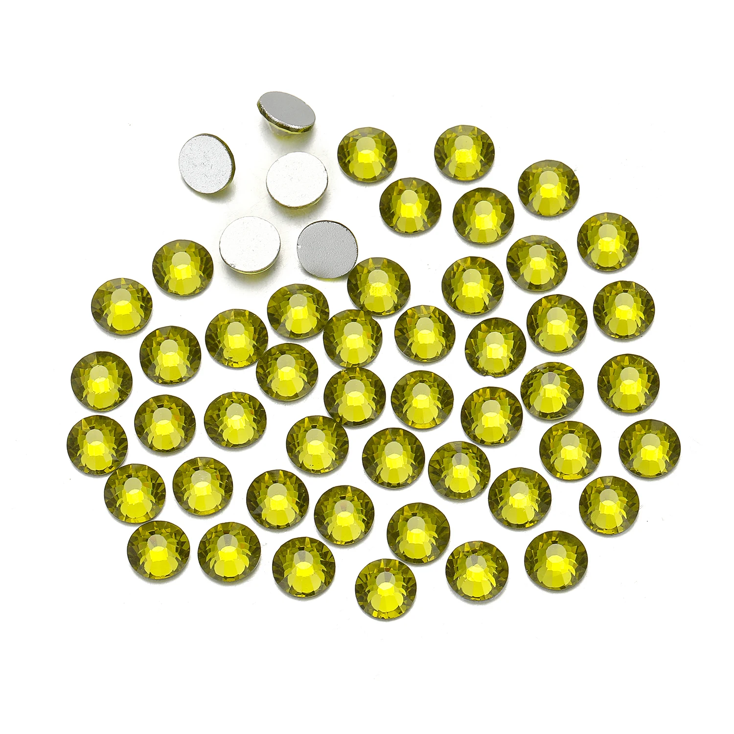 Olivine SS3-SS34 Flat Back Nail Art Accessories Rhinestones Glue On Non Hotfix Crystals for Garment Craft Jewelry Accessories