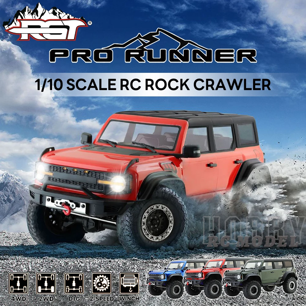 

Новая Модель гоночного автомобиля RGT EX86130 PRO RUNNER 4X4 RTR 1/10 RC с имитацией электрического пульта дистанционного управления ROCK Crawler взрослые детские игрушки
