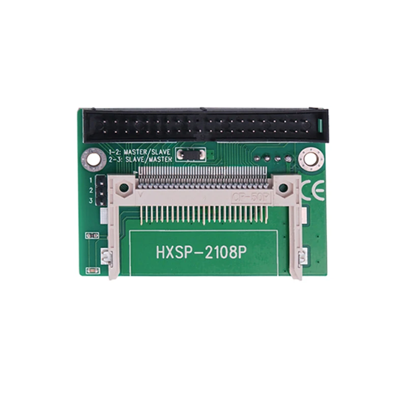 Nuevo conector CF a IDE 3,5 "39/40 pines tarjeta SSD Flash compacta a unidad de disco duro IDE de 3,5 pulgadas adaptador HDD placa elevadora macho a macho