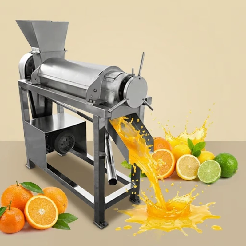 Lemon Orange Cold Press Slow Juicer Industrial Stainless Steel Electric Extractor