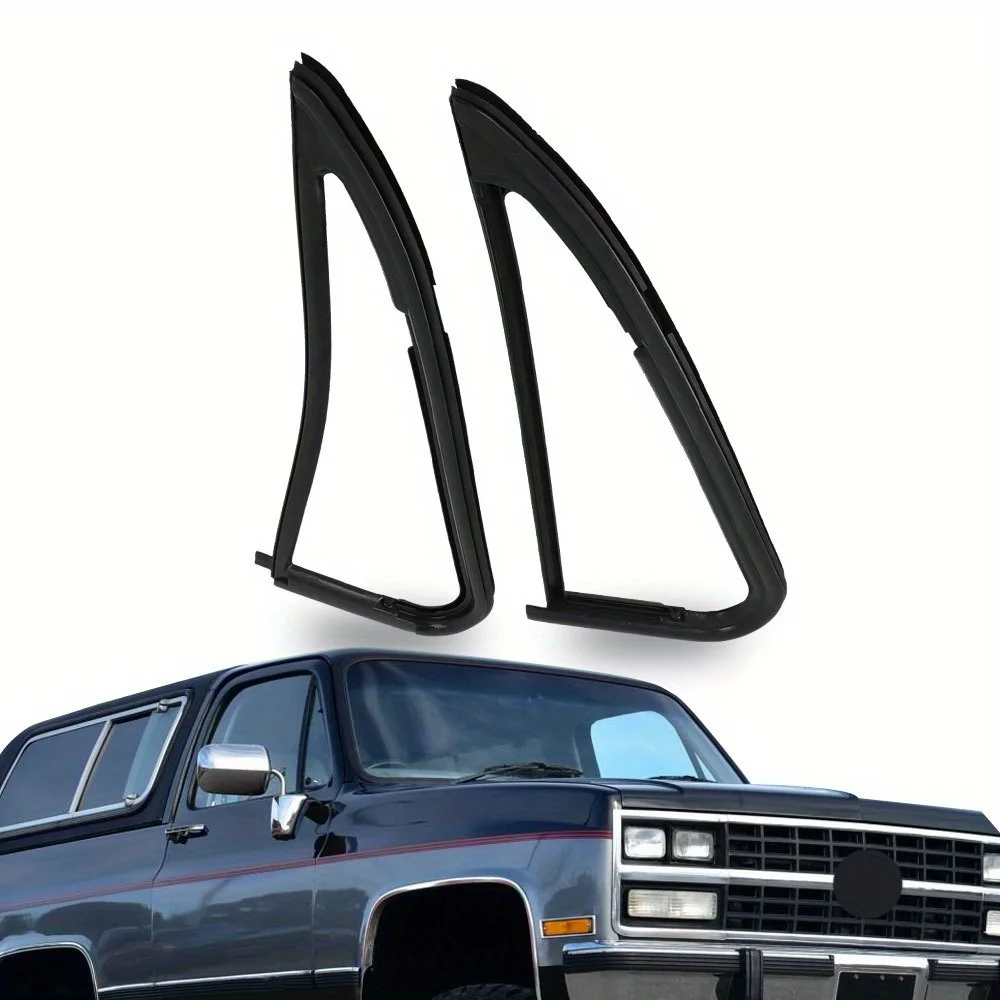 

Front Vent Glass Window Weatherstrip Seals Set For Chevy For Blazer 1981-1991