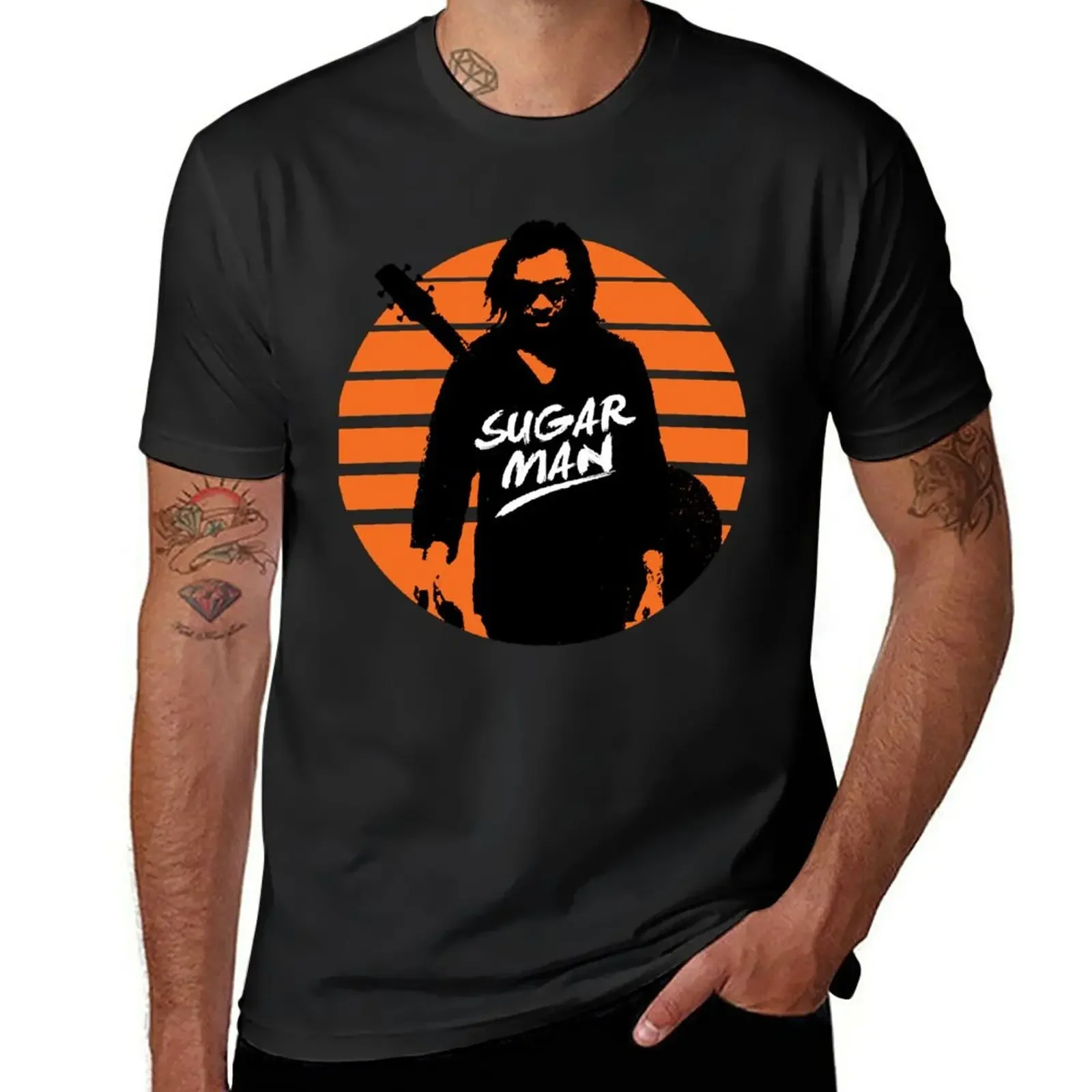 New Sixto Rodriguez - Sugar Man Classic T-Shirt plus size clothes man t shirt mens t shirts top quality