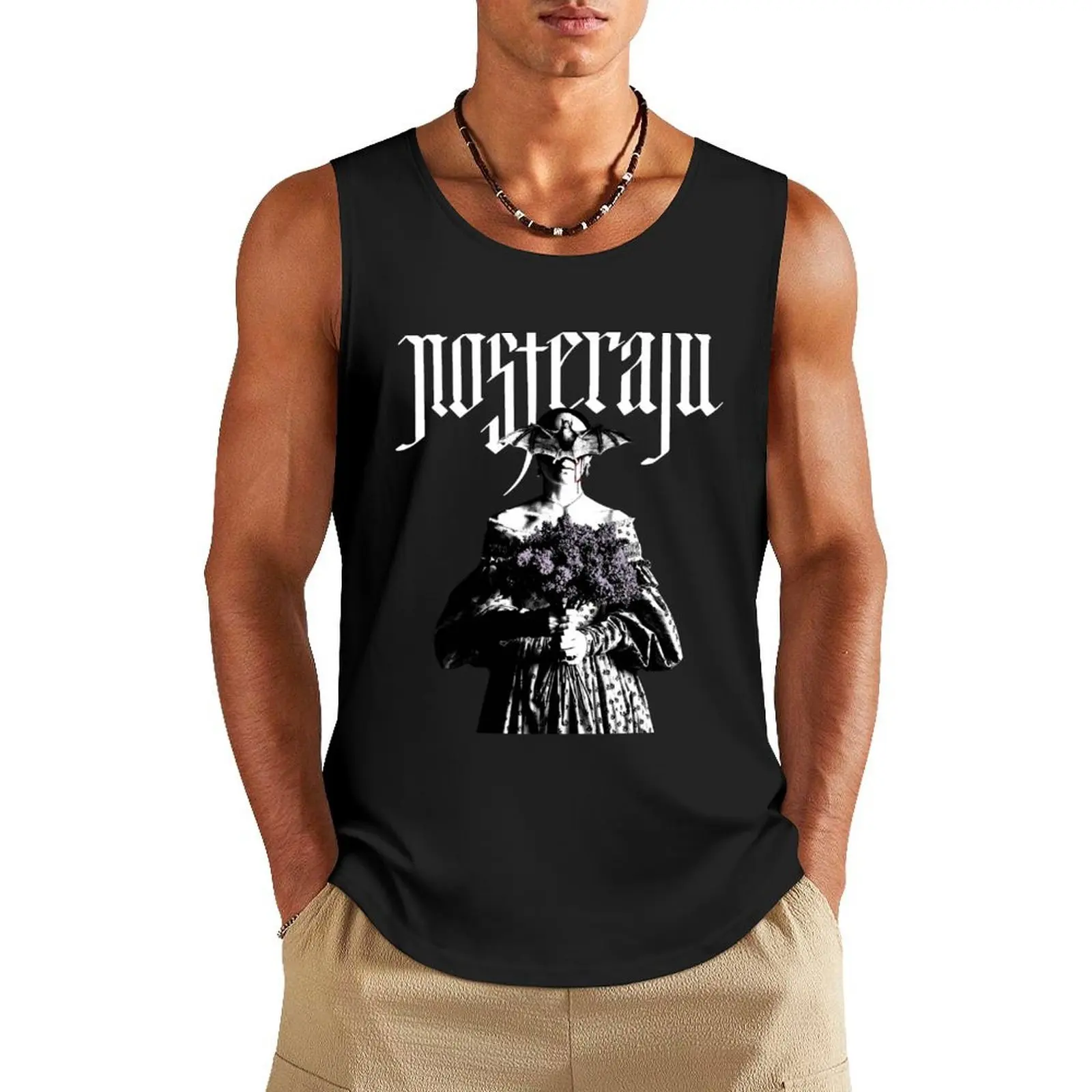 

Nosferatu Movie Vintage Vampire Tank Top sleeveless shirt man gym Body man Men's summer clothes 2025 man sexycostume