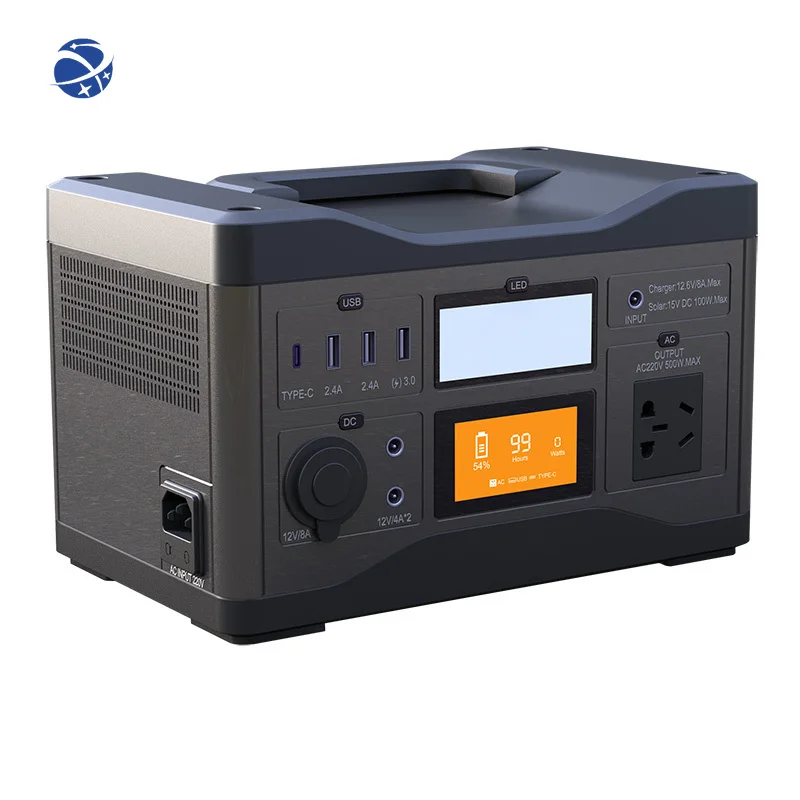 

Multi-Function Energy Storage 550wh Output 220v 500w Portable Lithium Power Station