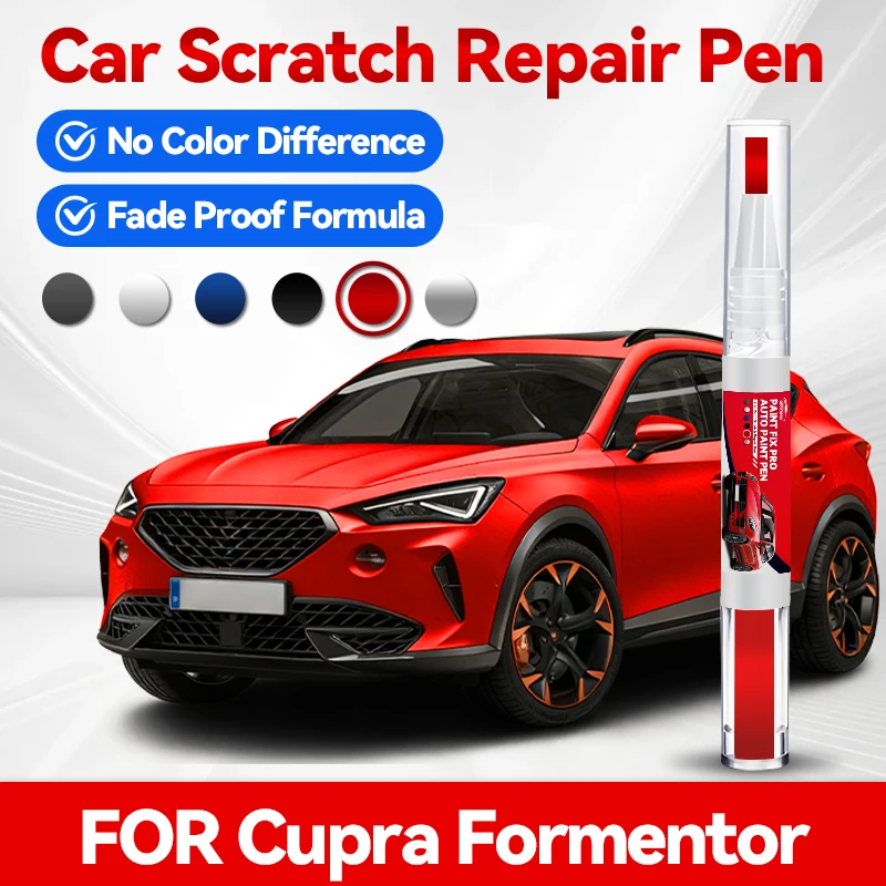 

Ручка-карандаш для ремонта краски колесных дисков Hot Wheel 2026, для CUPRA Formentor 2020-2025, аксессуары для ремонта царапин, синий, бронзовый, красный