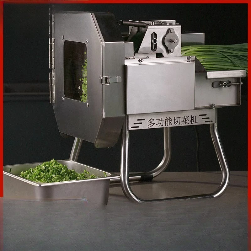 Multifunctional vegetable cutter canteen commercial automatic cutting chives scallion artifact sauerkraut shredded pepper ring s