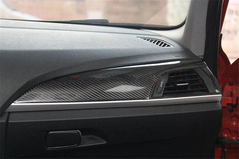 STLFLHD رائجة البيع ألياف الكربون الداخلية غطاء صب الكسوة لسيارات Bmws F21 F22 F87 M2 118i 120i M235i M240i ألياف الكربون الحقيقية