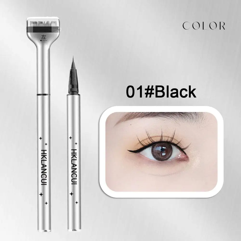 Lower Lash Stamp Waterproof Eye Liner Pencil Lower Lash Easy Lashes Eyelash Eyelash Tools Beauty Template Under Stamper Sea H2A9