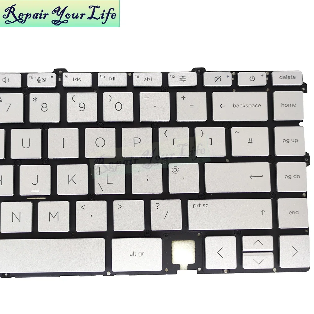 Imagem -05 - Eua Reino Unido Árabe Teclado Retroiluminado para hp Envy X360 Tpn-c145 13z-ay 13t-ba 13-bd 13m-bd Ba100 Bd0000 Tpn-c147 Backlight 13ba