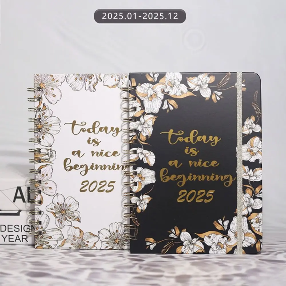 Agenda 2025 A5 English Notebook Diary Weekly Plan Goal Habit Schedules Diary Weekly Planner To Do List Planner Organizer