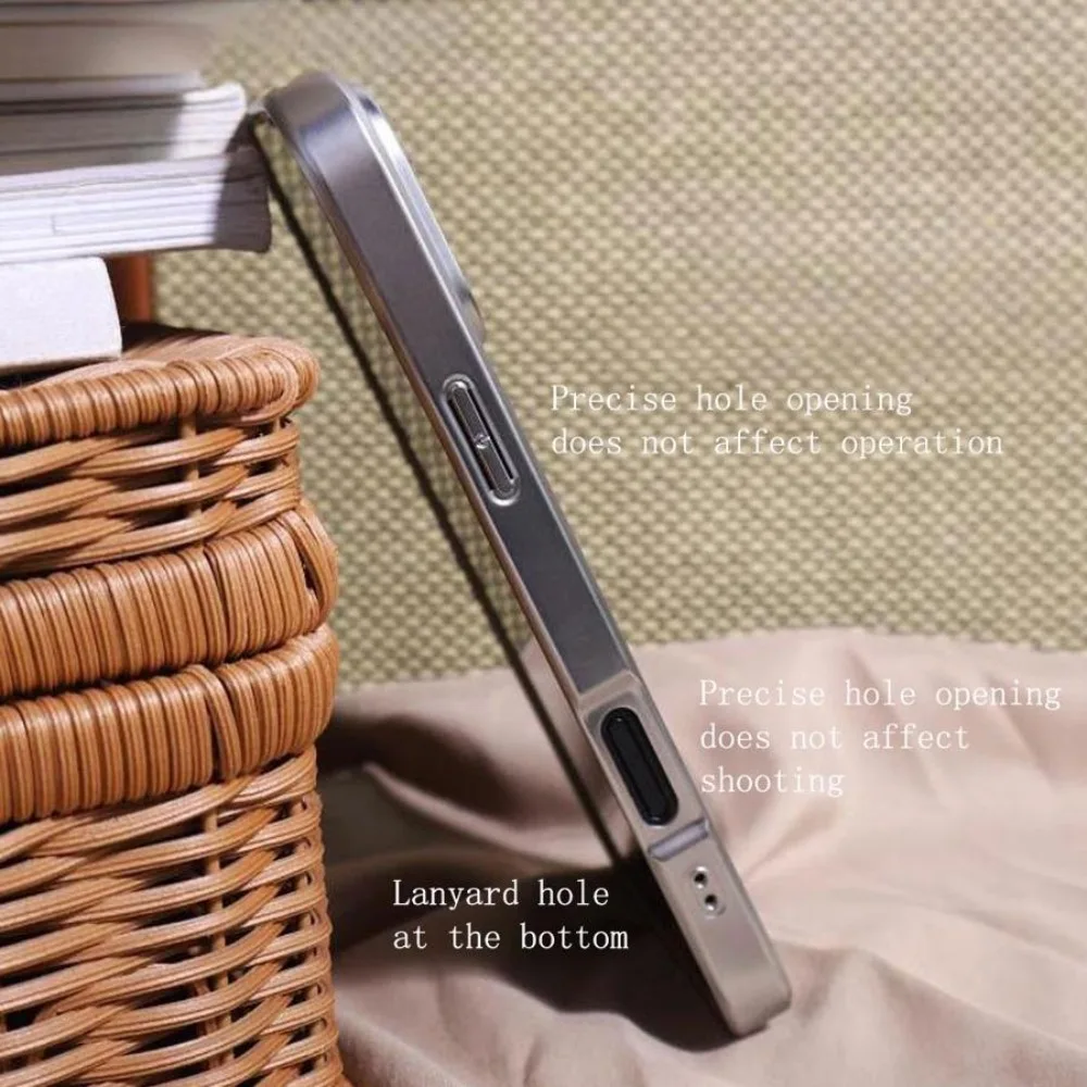 Ins الوردي الأحمر متقلب نمط جراب هاتف بولي TPU مكافحة الإفلات جراب هاتف آيفون XR/11/12/13/14/15/16/17 برو ماكس جراب هاتف