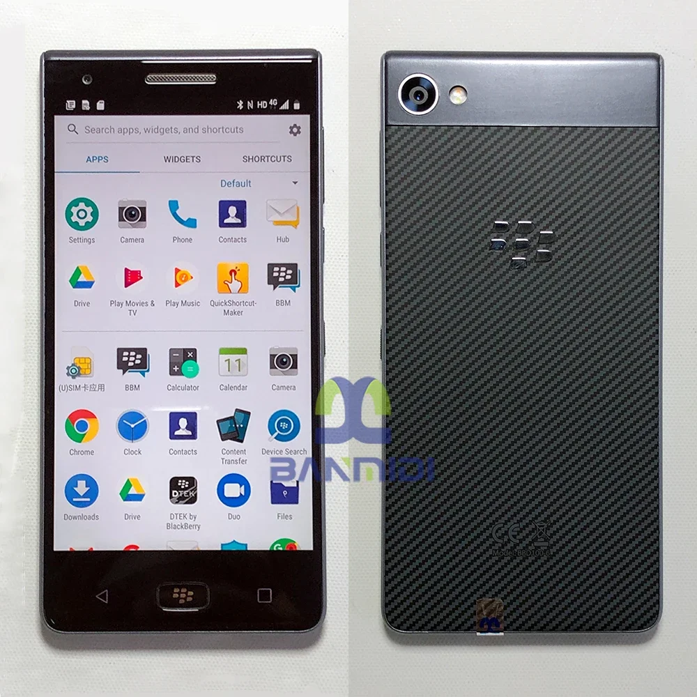 BlackBerry Motion 4G LTE Mobile Cell Phone 5.5'' 12MP Camera 4GB RAM 32GB ROM Android OS CellPhone Original Unlocked Android 7.1