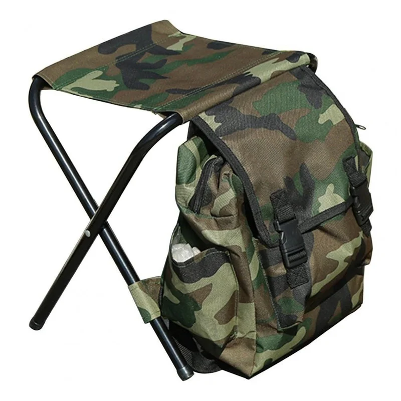 

Outdoor Hiking Folding Sack Camping Fishing Chair Stool Backpack Picnic Bag foldable chair camping chair