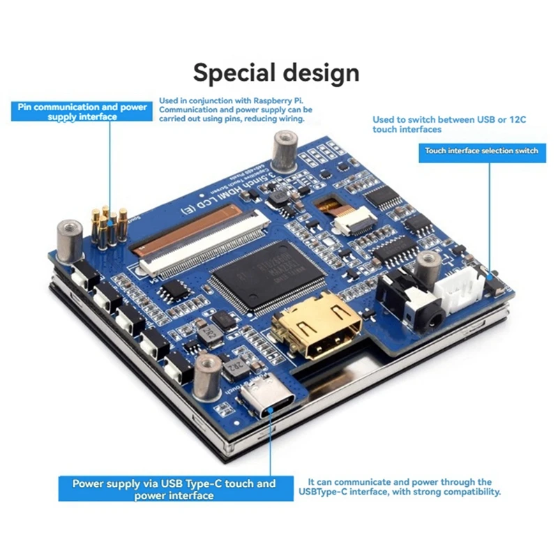 3.5inch LCD Capacitive Touch Screen for 640x480 DPI Display Touch Screen IPS Touch Display-WDL