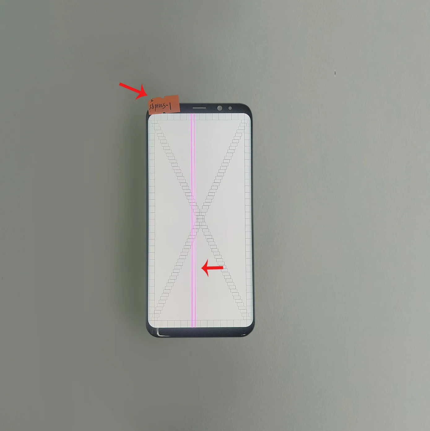 Defect Point Line AMOLED For Samsung Galaxy S8 Plus G955 G955F Touch Screen Digitizer Display Replacement