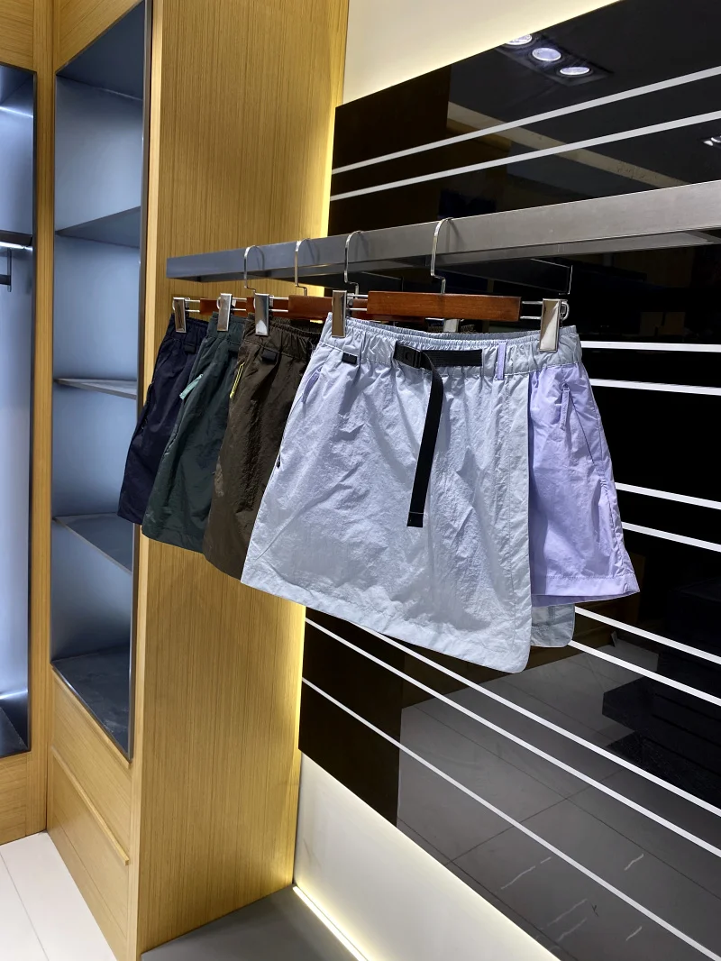 Damskie spodenki sportowe z elastyczną talią, idealne do jazdy na rowerze, na lato, do aktywności na świeżym powietrzu, z serii górskiej, modne.