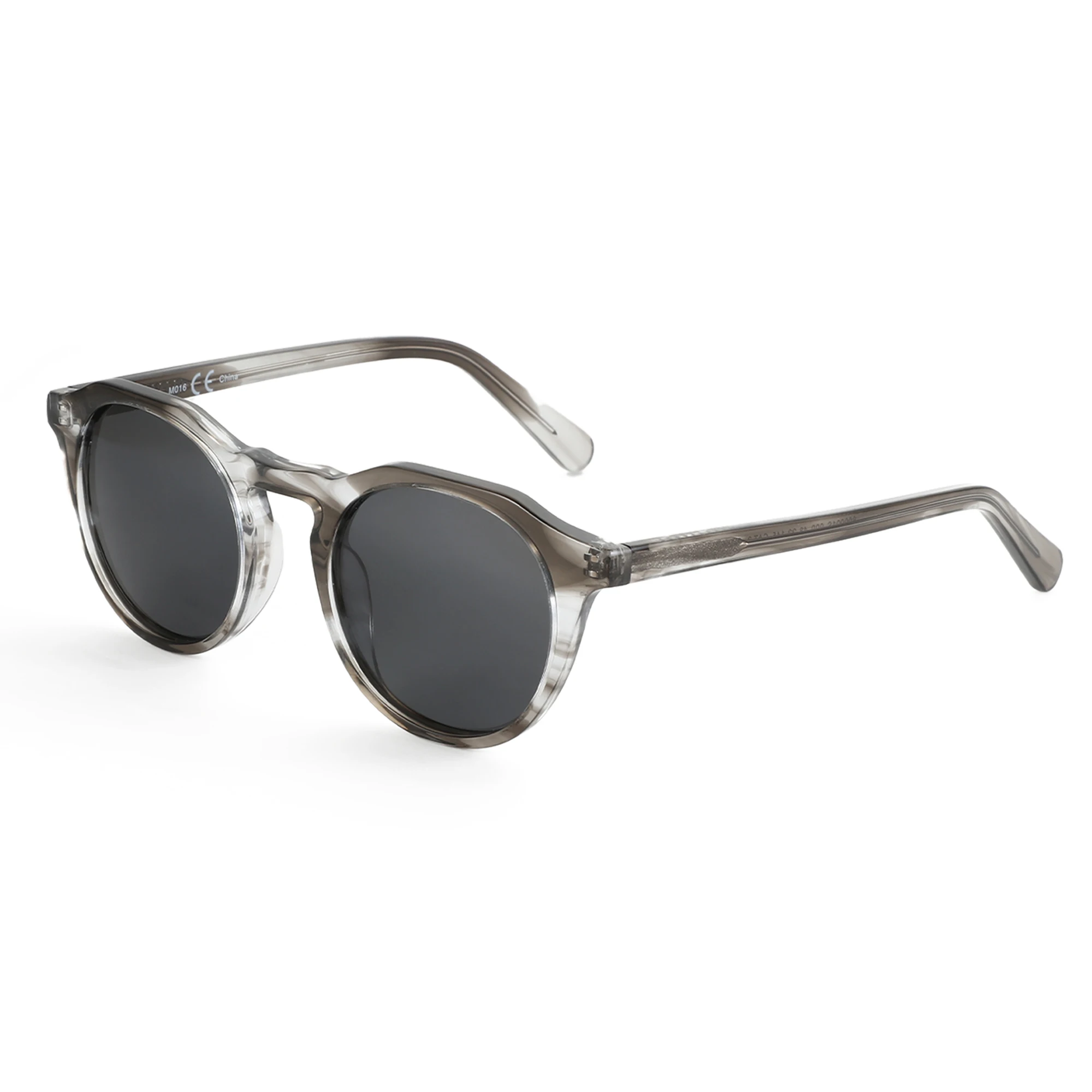 ZENOTTIC Mode Acetat Runde Polarisierte Sonnenbrille Vintage Schatten UV400 Neue Männer/Frauen Retro Damen Sonnenbrille 600001 S – Detail 29