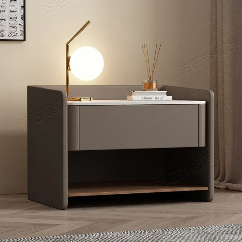 Simple Side Table Bed Nightstands Night Stand Nightstands Headboards Corner File Cabinets Storage Criado Mudo Furniture YX50NT