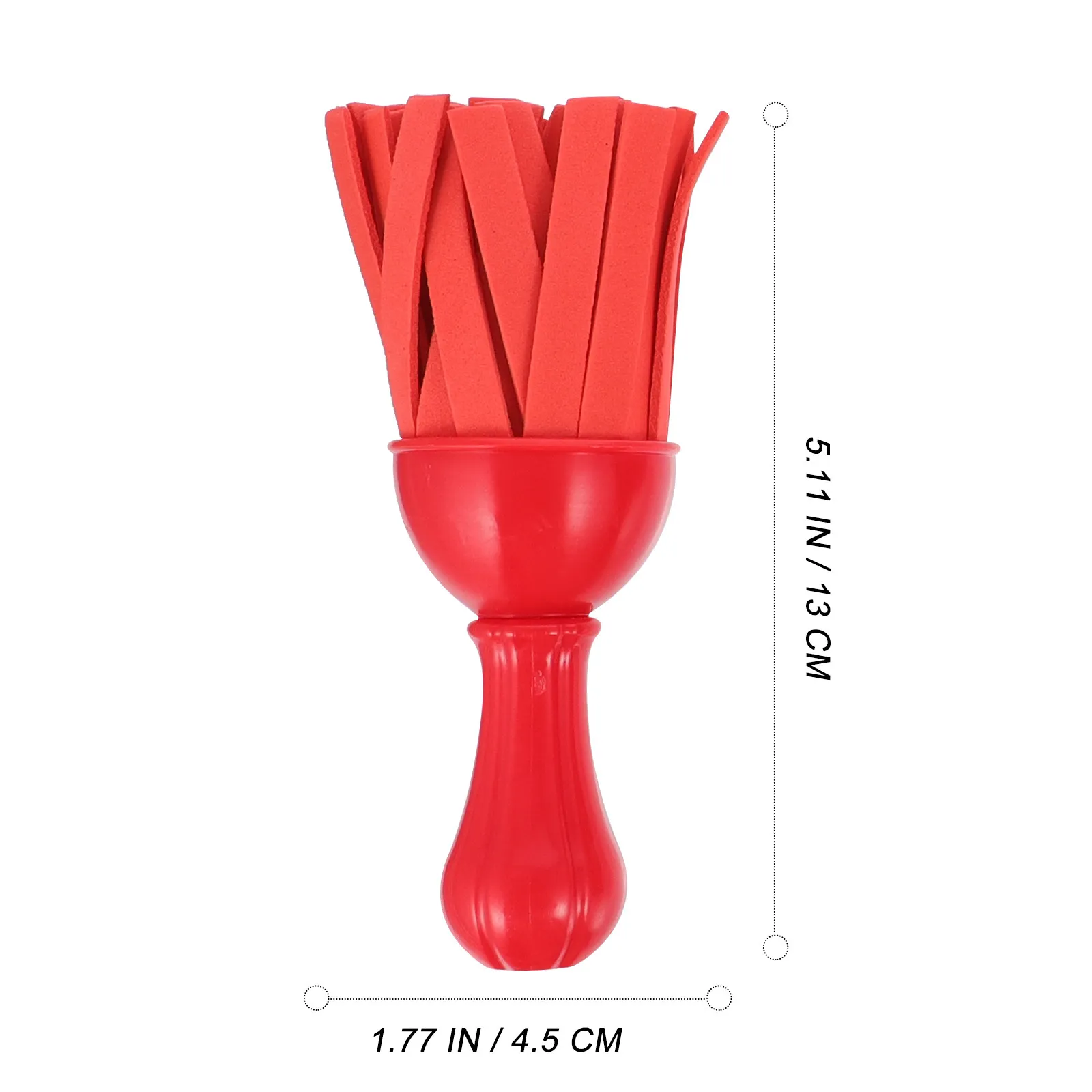 4Pcs Sponge Painting Draw Tools Durable Plastic Handle Lightweight Art Crafts Brushes for Drawing Educational Preschool DIY