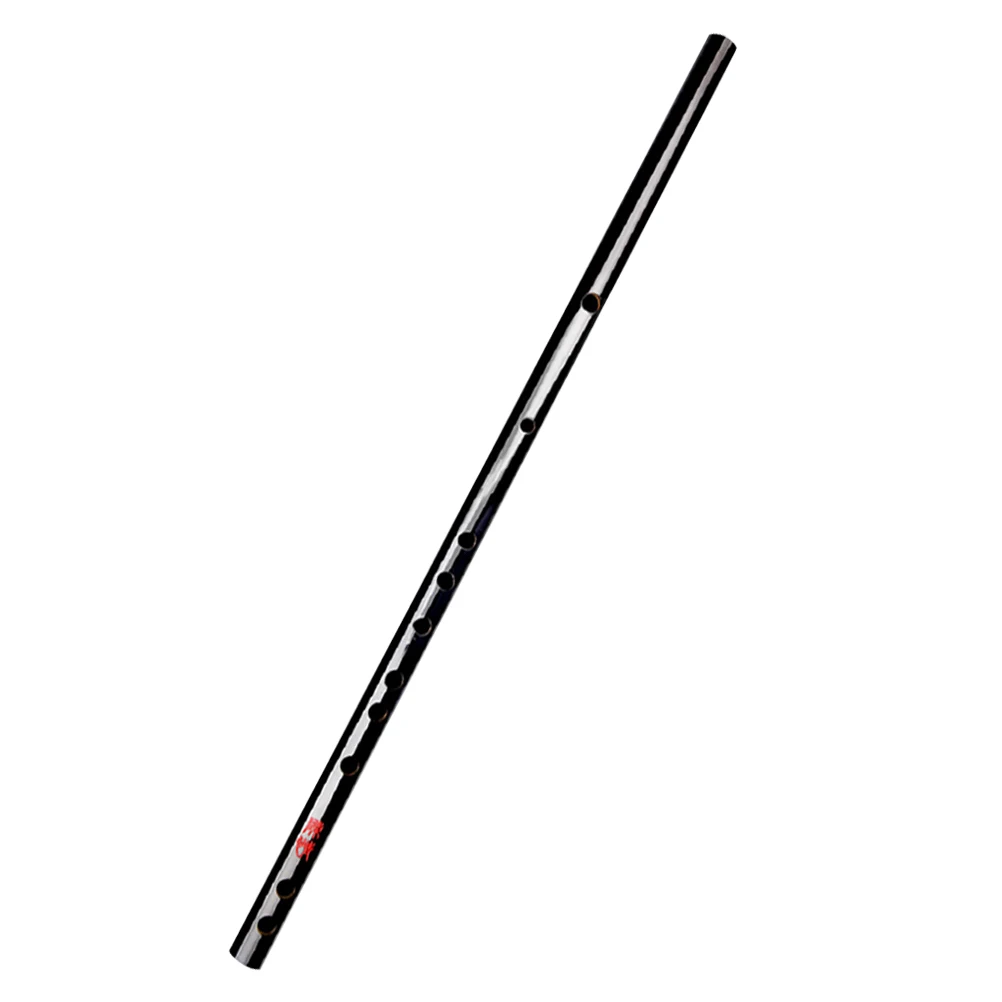 

Bamboo Flute for Beginner Kids Musical Instruments Black Qing Practice Bitter Part Safe Sound Holes Polished Ideal Gift
