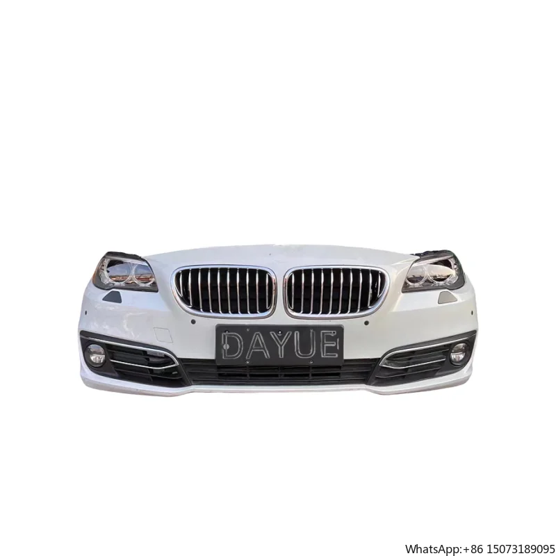 For 5 Series F10 F11 New 525Li 528Li Car Front Bumper Assembly Accessories Made of Durable Plastic Engine Hood Mudguard Door