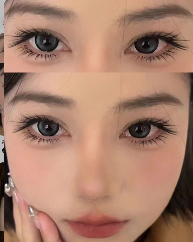 10 Rows Fox Straight False Eyelashes Bundles DIY False Eyelashes Clusters Kit 3D Handmade Lash Extension Individual Make Up