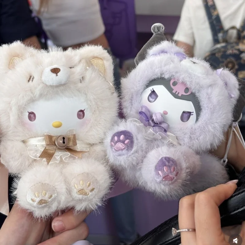 

Hot Original Sanrio Characters Fox Island Series Vinyl Blind Box Toys Anime Figure Hellokitty Kuromi Cinnamoroll Pendent Gift