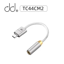DD ddHiFi TC44C M2 USB-C to 4.4mm Hi-Res DAC & AMP Cable High-Fidelity Lossless Decoding Adapter Cable, Up to PCM 32bit/384kHz