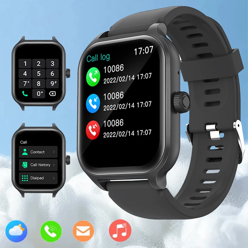 Smart Watch with Wireless Calling and Multi-Sport Mode