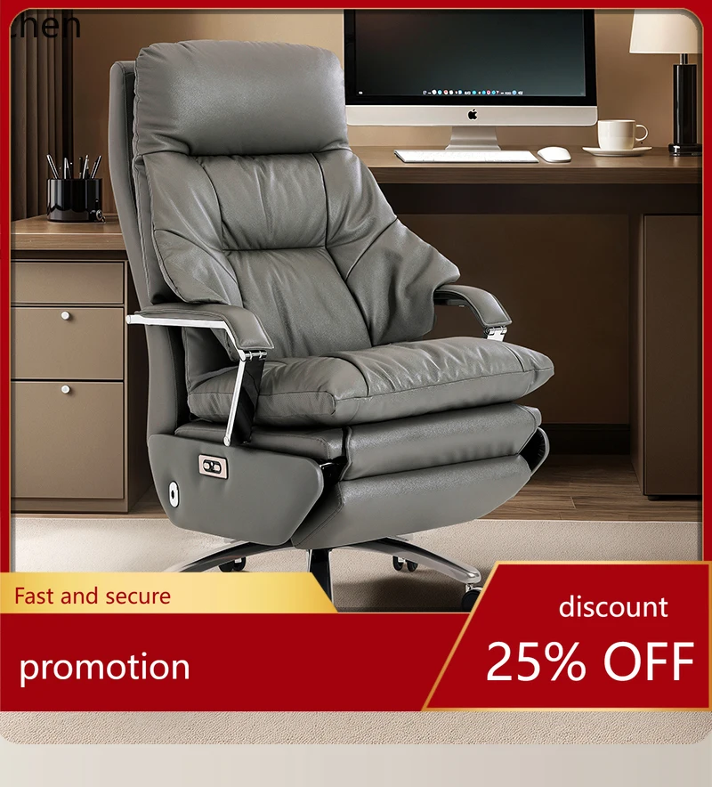 

HT Business Leather Zero Gravity Seat Ventilated Electric Waist Office Chair Comfortable