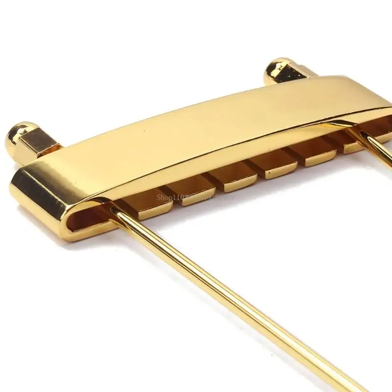  Universal Electric Guitar Bridge Metal Tailpiece Zincs Alloys Enhances Durability