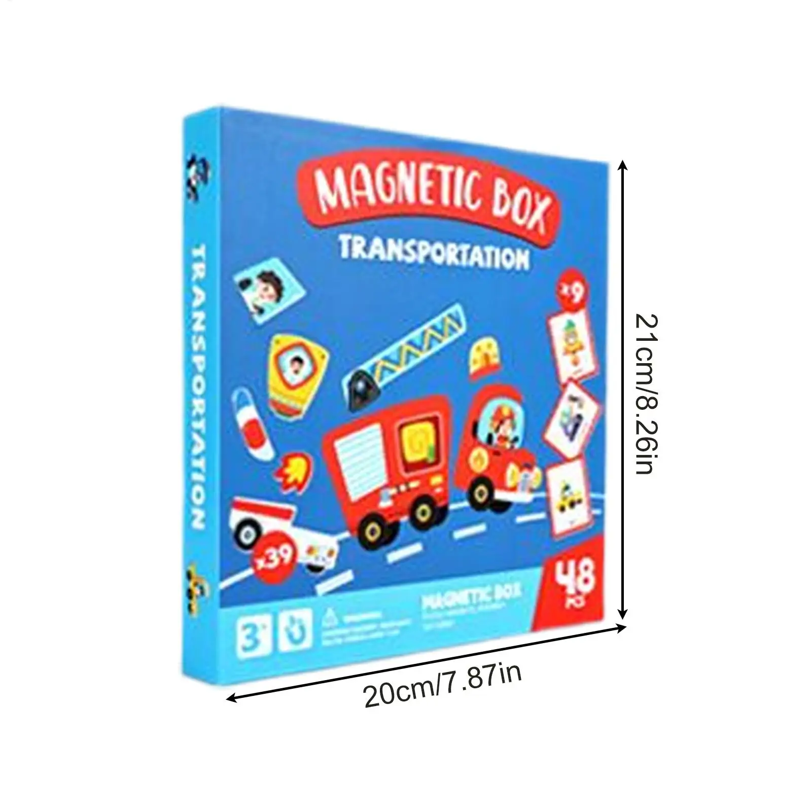 Magnetic Puzzle Educational Dress Up Toys Brain Teaser Puzzles for Preschool Boys Girls Homeschool Daycare Centers Kindergarten