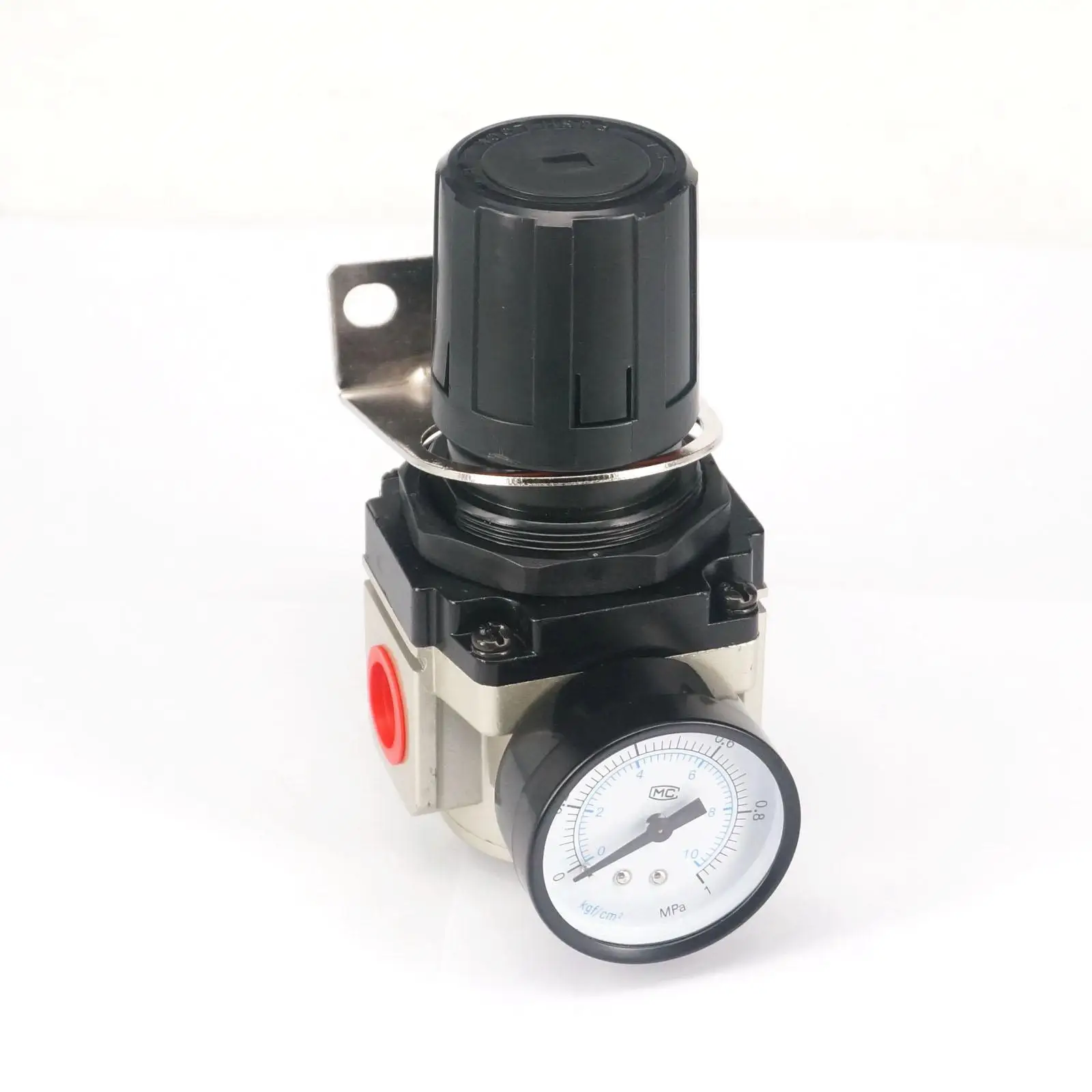 

AR4000-04 G1/2" Air Control Compressor Pressure Relief Regulating Regulator With Gauge And Bracket