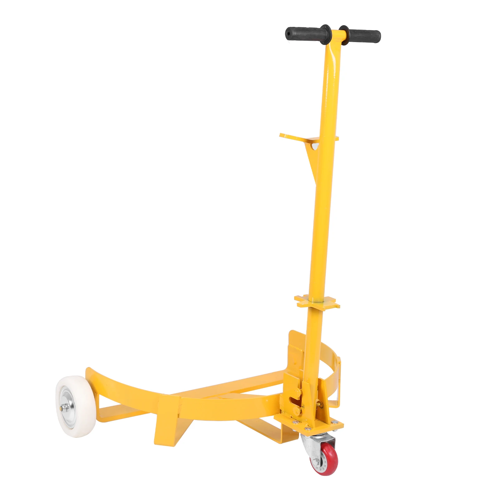 

55 Gallon Drum Dolly 1200LBS Capacity Barrel Dolly Cart with Wrench & Height Adjustable Handle for Garages Workshops and Outdoor