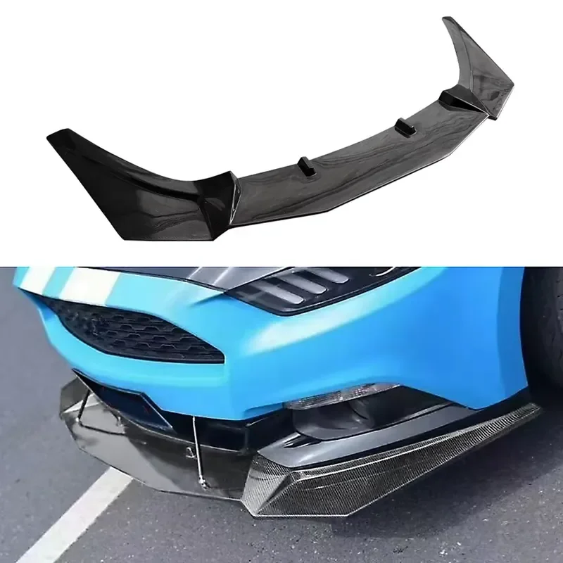 Carbon Fiber SF Style Front Lip For Mustang 2015-2017 Years Front Bumper Lip