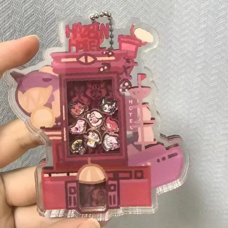 

Hazbin Hotel Cute Alastor Shake Shake Keychain From Hazbin Hotel Creative Bag Pendant Backpack Charm Perfect Anime Merch Gift