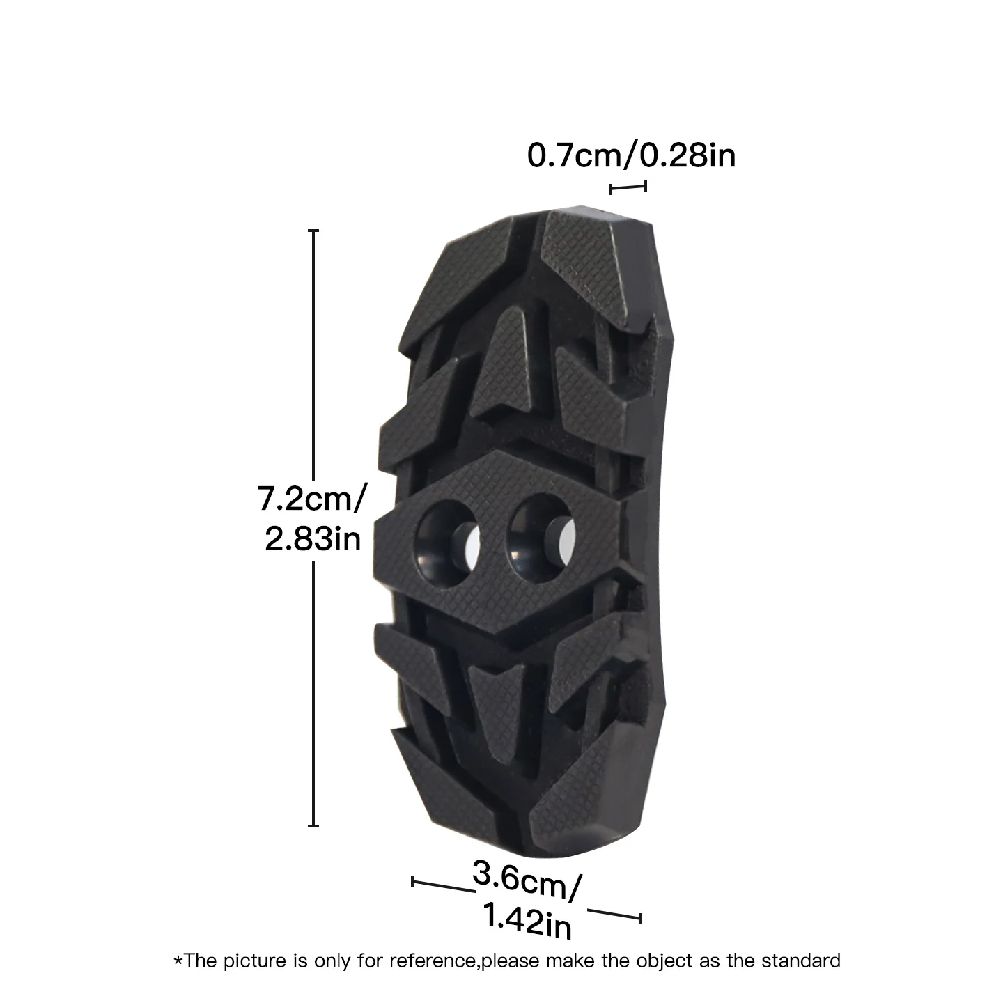 RRSKIT Mountain Bike Lock Shoe Cleat To Flat Pedal Converter Cover For Shimano/Specialized/Trek And Most MTB Bike Lock Shoes view 6