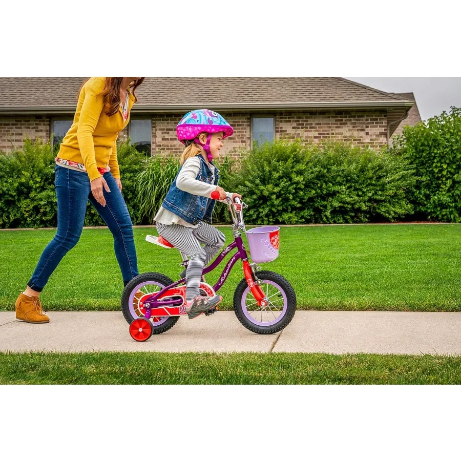 Vélo de 12 pouces pour enfants de 2 à 3 ans, noir, bleu, rouge, sarcelle, rose ou violet, conception ergonomique SmartStart, siège réglable pour grandir avec