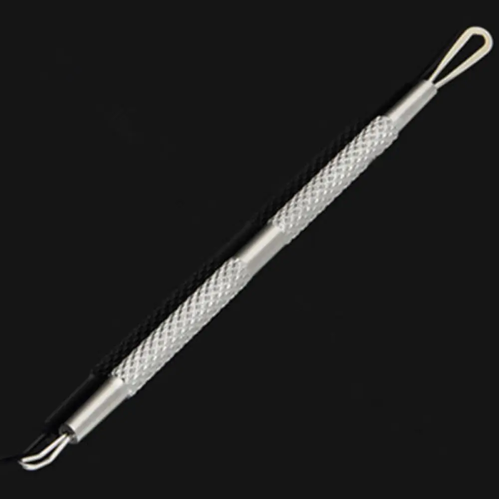 1PC Acne Smet Puistje Extractor Tool Professionele Rvs Double Ended Mee-eter Comedo Remover Gezicht Schoon Gereedschap