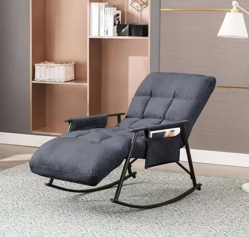 عالية الجودة غرفة نوم غرفة المعيشة في الهواء الطلق PE الروطان كرسي متأرجح مريح الاسترخاء صالة الترفيه كرسي #3