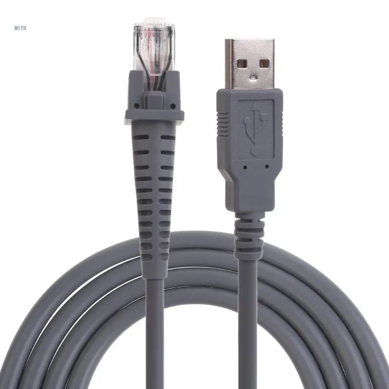 USB Connection Cable Long Length Replacement Data Cable 2m/7FT Suitable for GD4130 QD2100 GBT4100 Scanners Durable Dropship